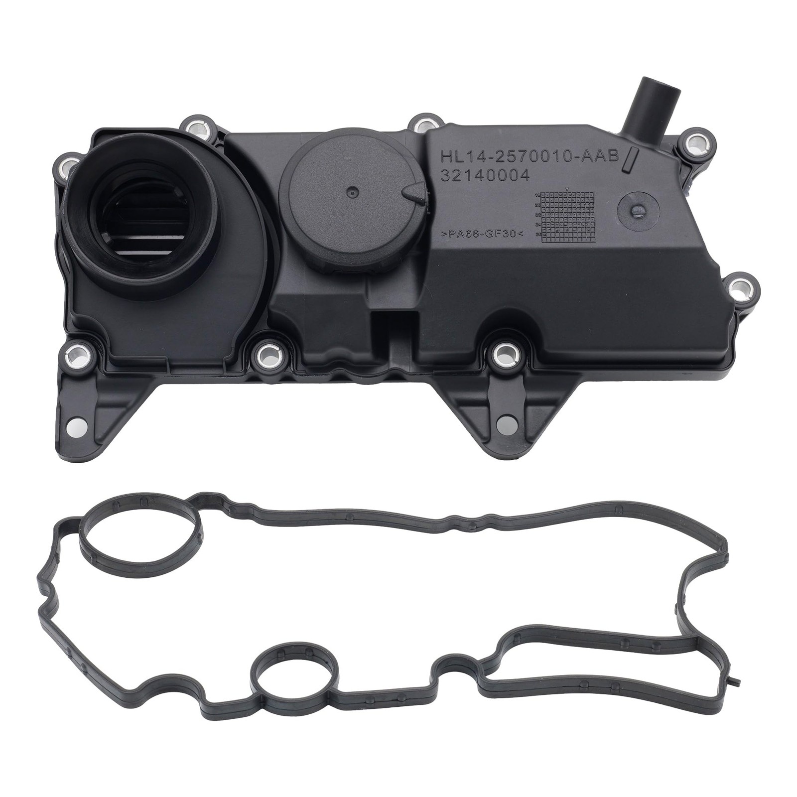 NOVAPARTS 32140004 PCV Valve Oil Trap w/Gasket for 2014-2021 Volvo XC90 XC60 S60