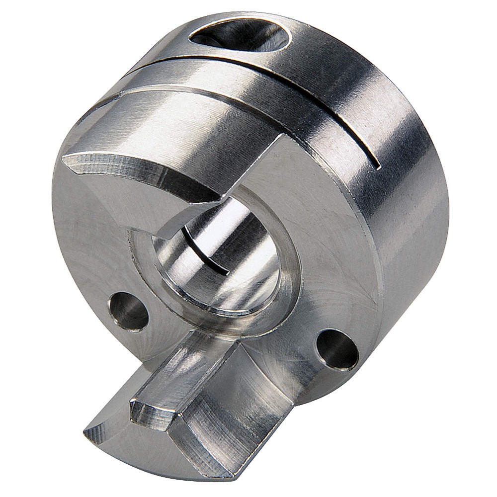RULAND MANUFACTURING Curved Jaw Coupling Hub,5mm,Aluminum 3HPZ8