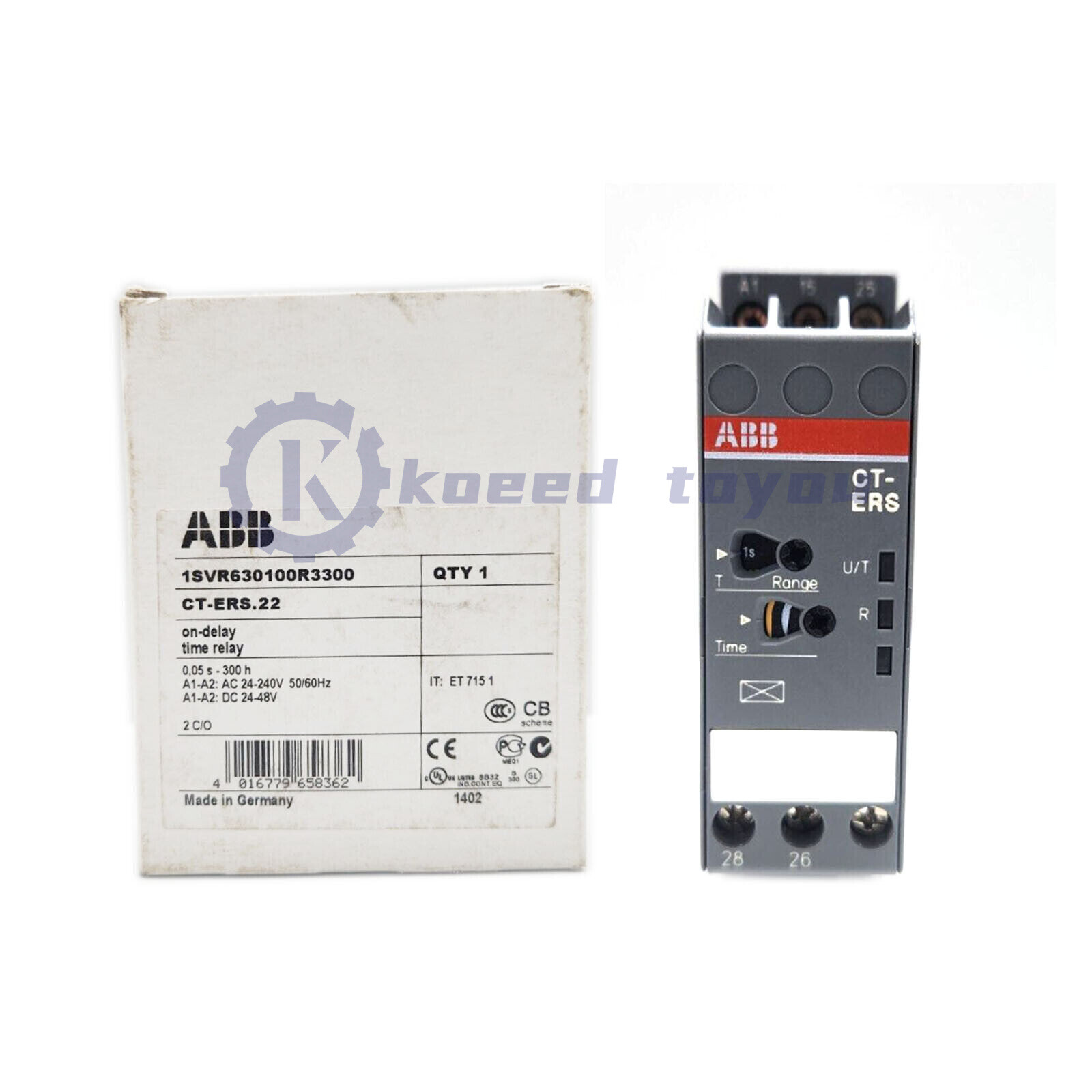 1Pcs new ABB CT-ERS.22S Time Delay Relays