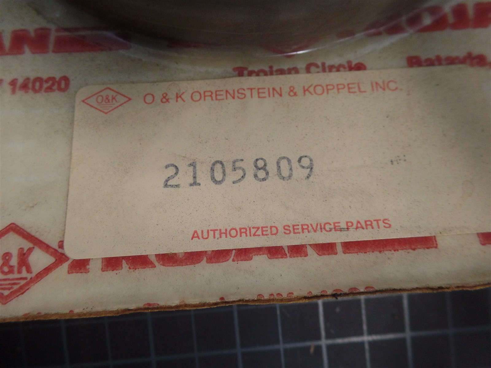 GENUINE O&K 2105809 CYLINDER KIT, TROJAN O&K 10210580900, TEREX 10-210580900