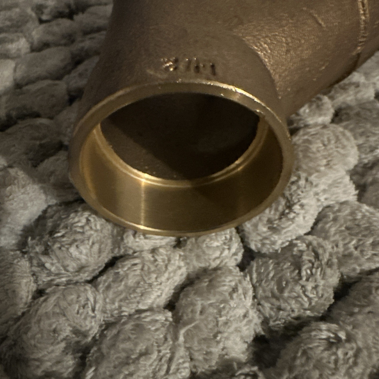 NIBCO 810 1-1/2 in. Sweat Cast Bronze 45-Degree Wye