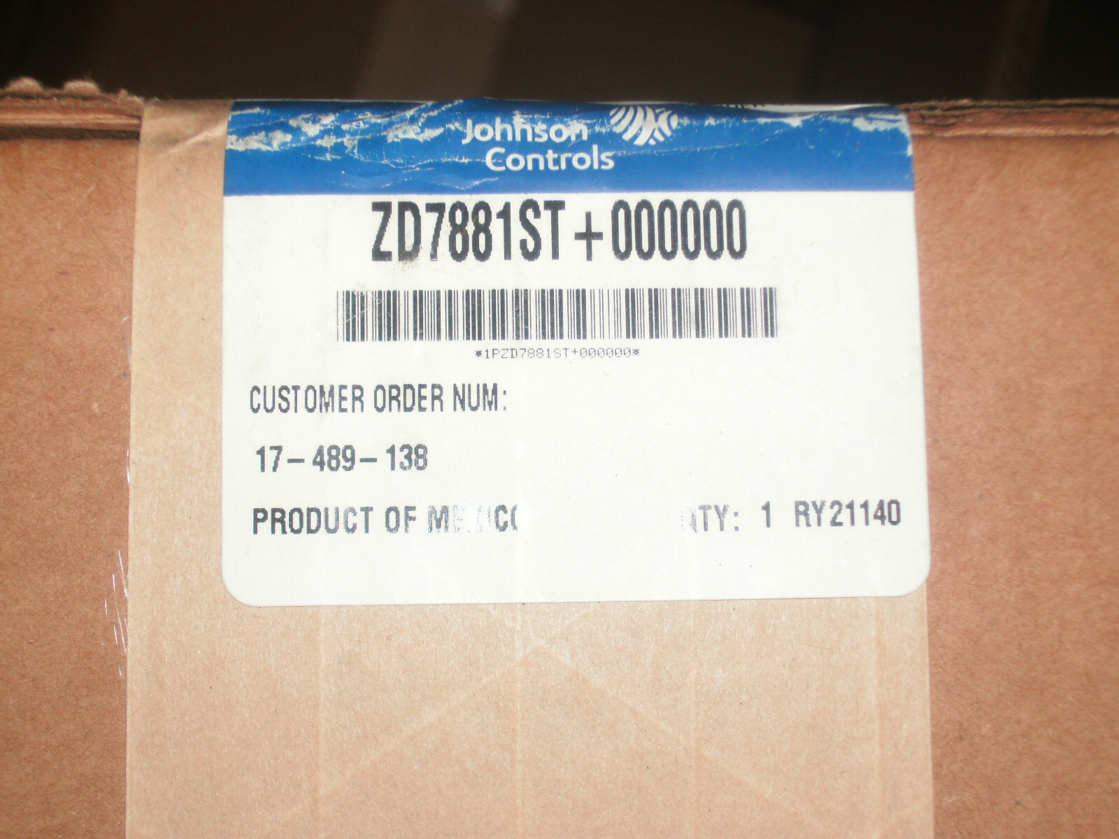 JOHNSON CONTROLS ZD7881ST 3WAY MIXING GLOBE VALVE 2″ SWEAT DN50 LIEBERT 159010P3