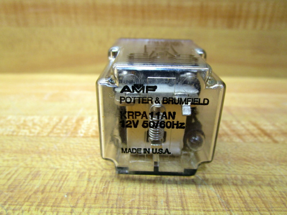 AMF Potter & Brumfield KRPA11AN 12V Relay KRPA11AN12V