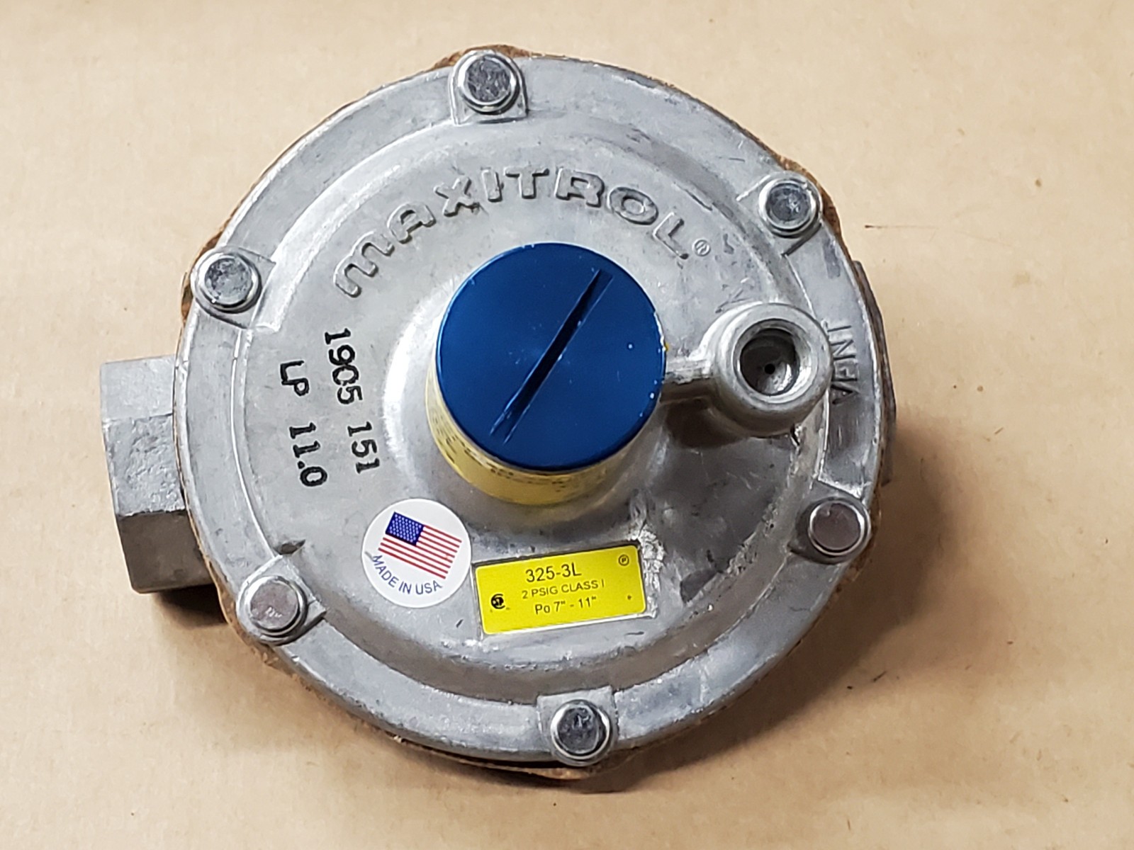 Maxitrol Gas Regulator 1/2″ for LP Propane Gas (only)