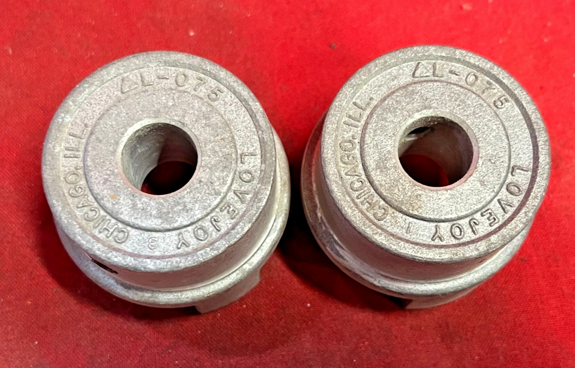 LOVEJOY L-075 JAW COUPLING HUB P/N: 10634 (LOT OF 2)