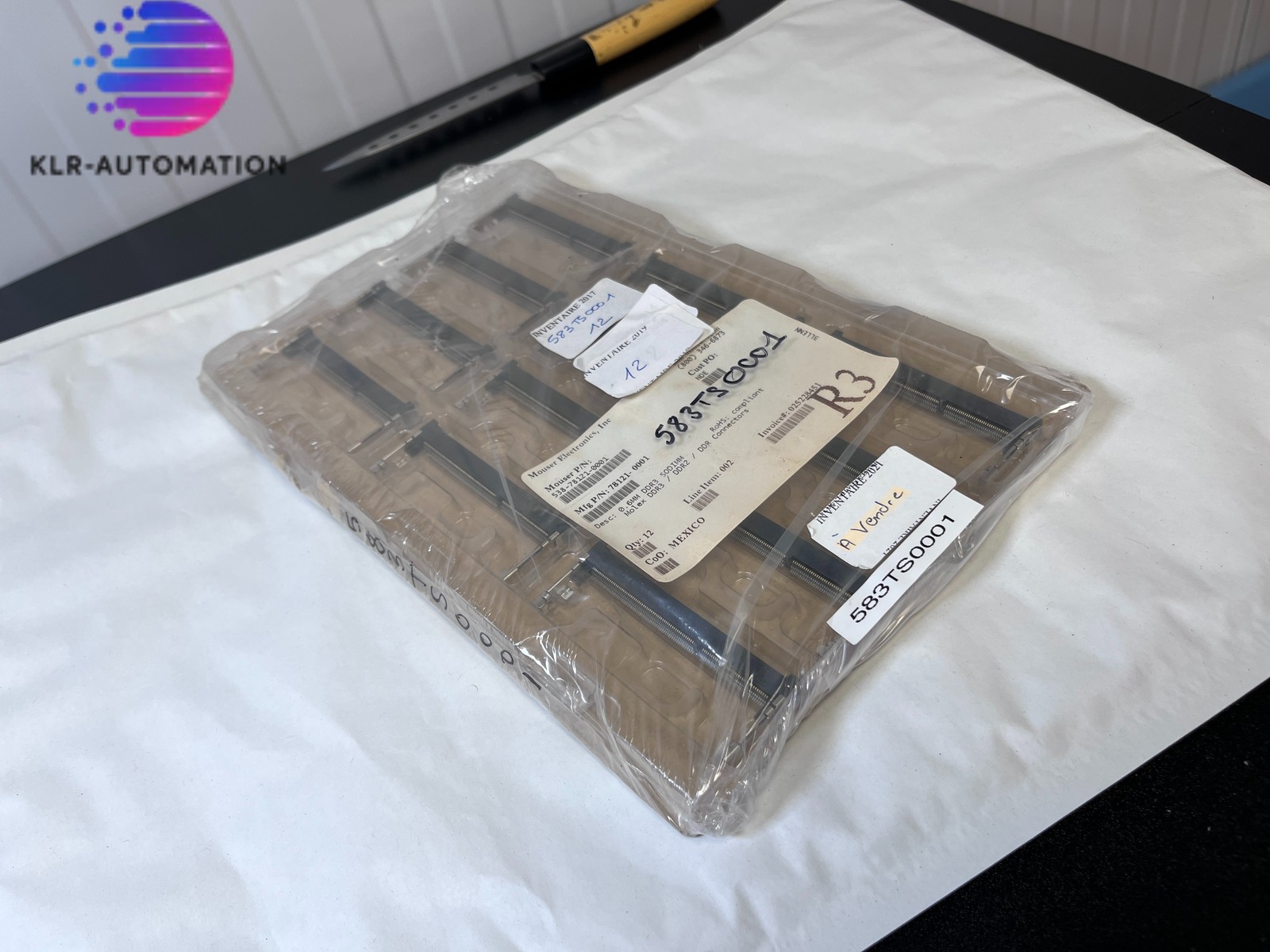 12X Molex 78121-0001 Connector DDR3 SODIMM 0.6Mm Memory RAM Slot Laptop New