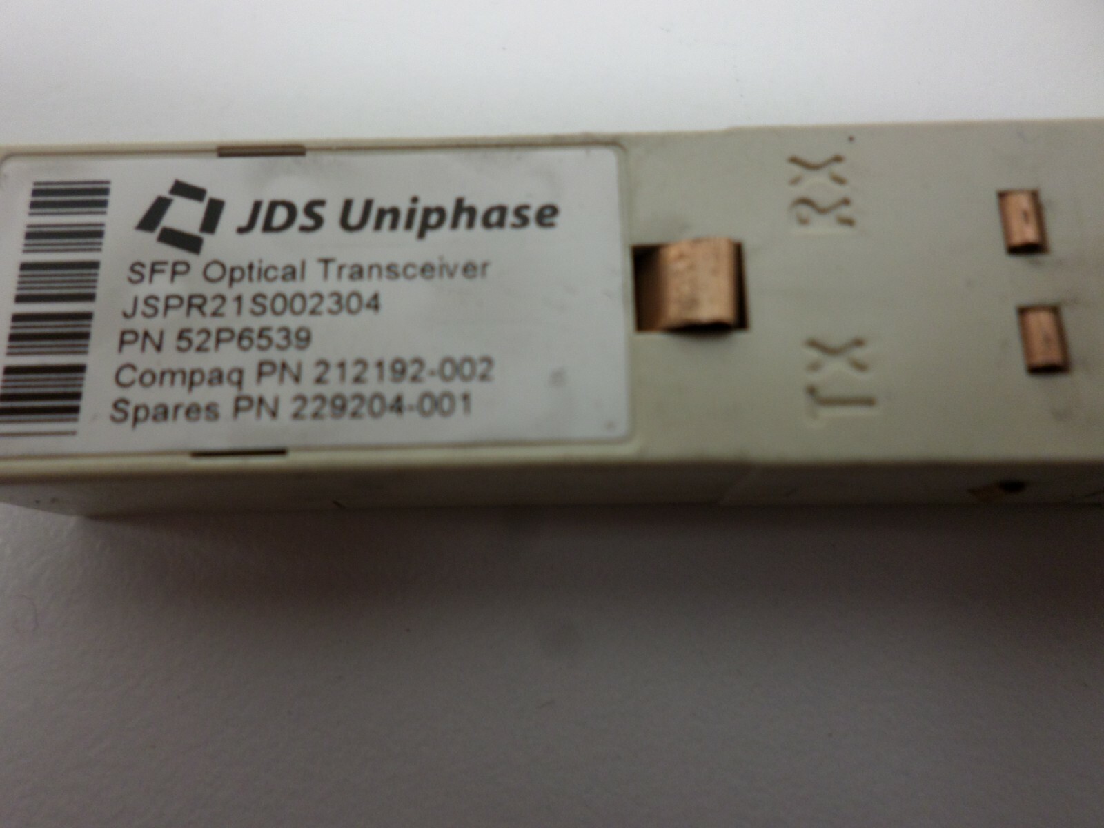 LOT of 10 JDS Uniphase JSPR21S002304, SFP 2GB Optical Transceiver GBIC Module