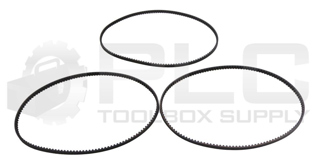 LOT OF 3 NEW 665 5M TIMING BELT 1/4″