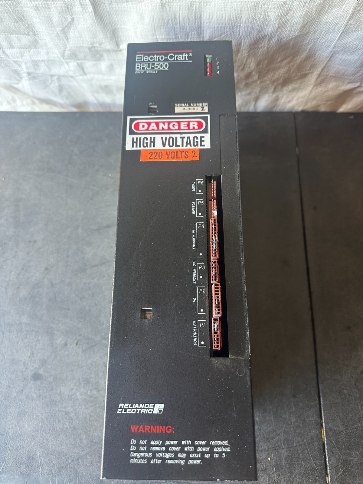 ELECTRO CRAFT BRU-500 DRIVE DM-50