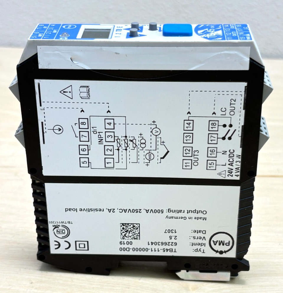 PMA TB45-111-00000-D00 Temperature Controller