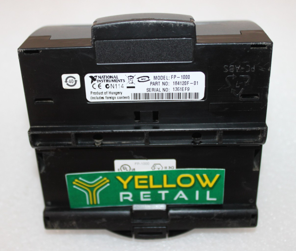NATIONAL INSTRUMENTS FP-1000 FIELDPOINT NETWORK INTERFACE MODULE 184120F-01