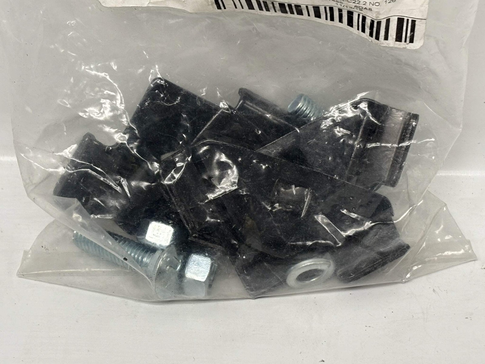 7PK nVent Hoffman LJSKB Black Steel Junction Splice Kit for Ladder Rack