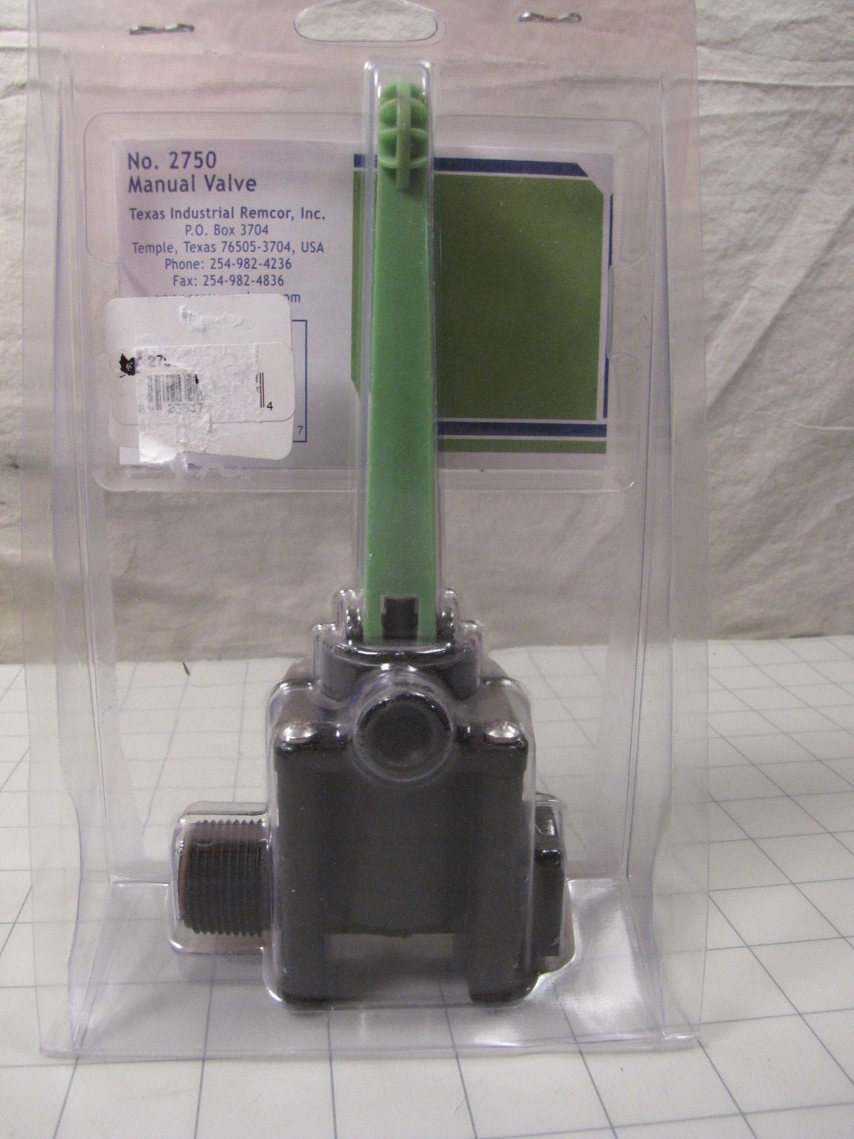 TiR 2750 Manual Valve 10 GPM 175 PSI NEW