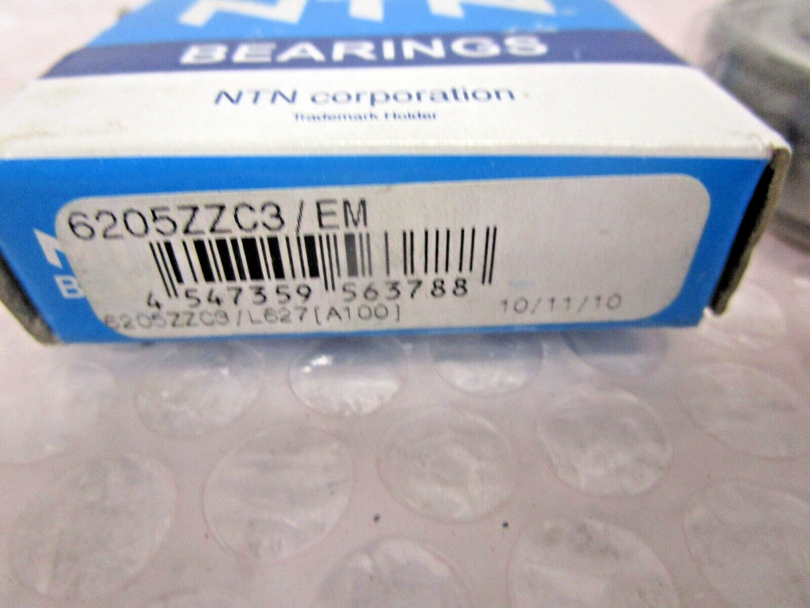 NEW NTN 6205ZZC3 SINGLE ROW DEEP GROOVE RADIAL BALL BEARING