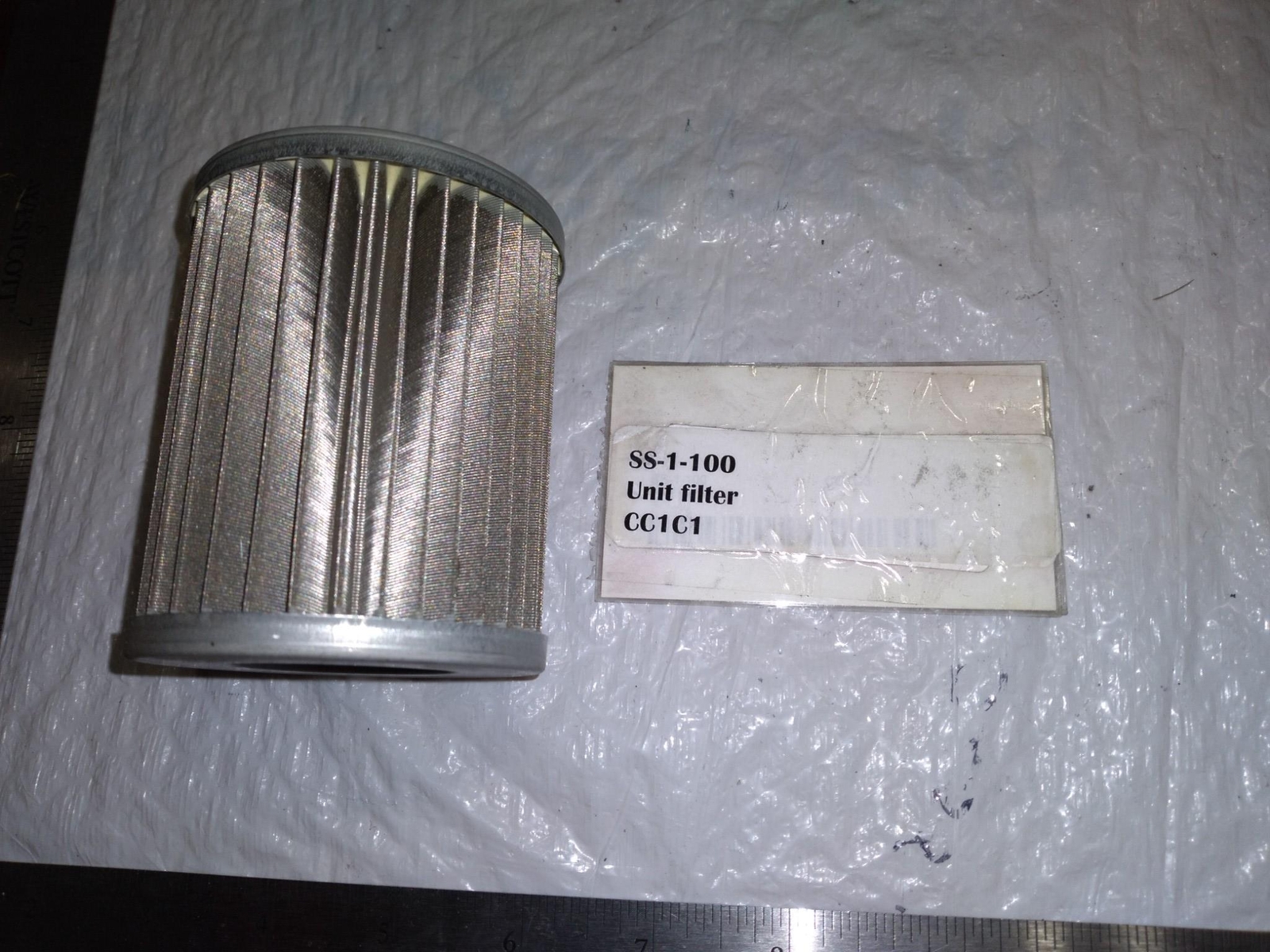 UNIT FILTER CC1C1 SS-1-100