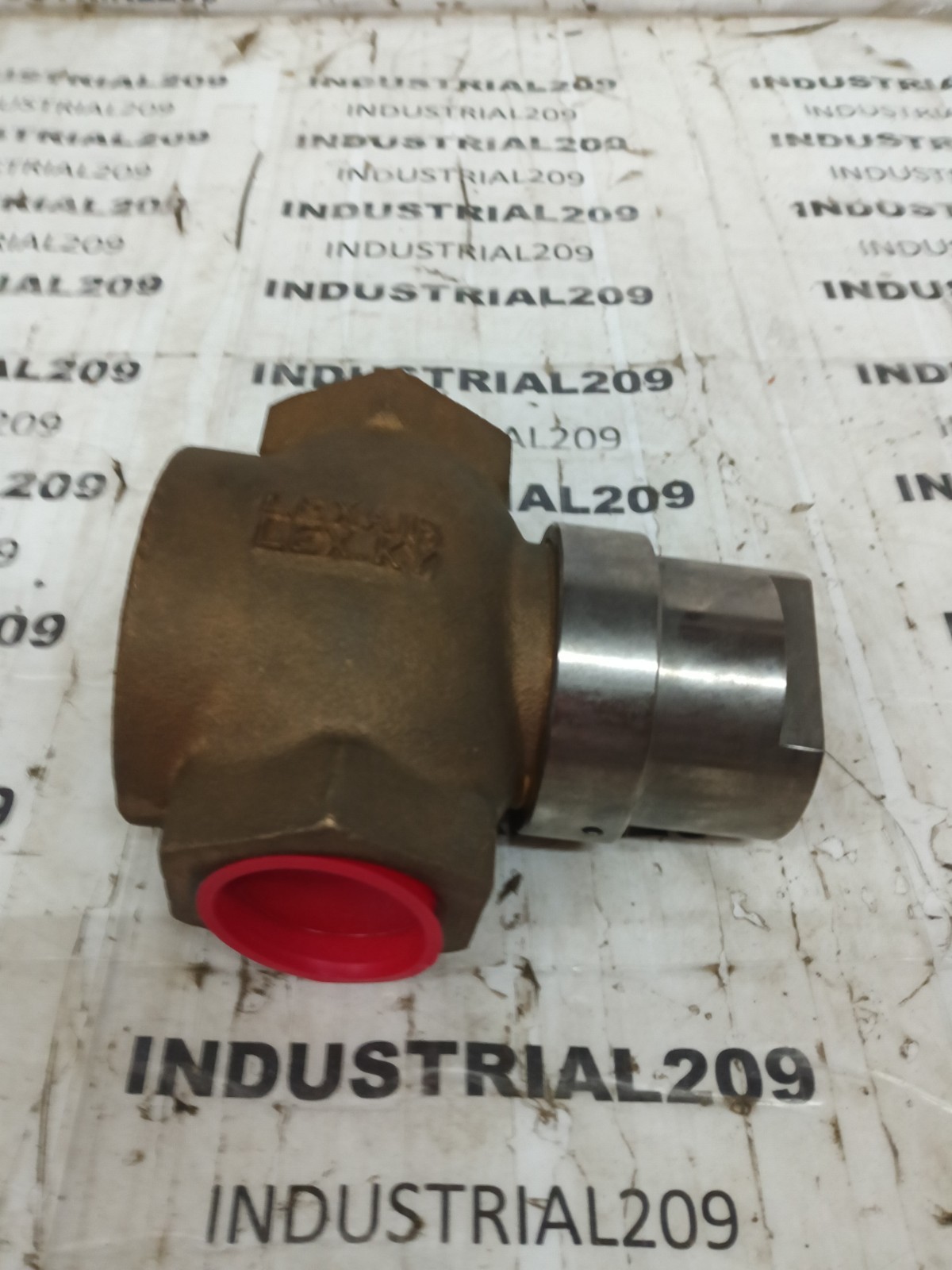 1-1/4” LEXAIR 2 WAY DIRECT PILOT POPPET VALVE 1501-808 BRASS