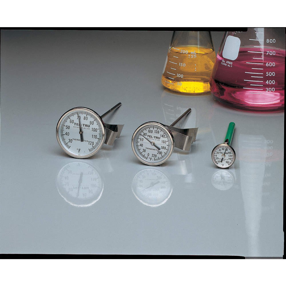 TEL-TRU LT225R-8/23100856 Bimetal Thermom,2 In Dial,0 to 220F 8AFZ7