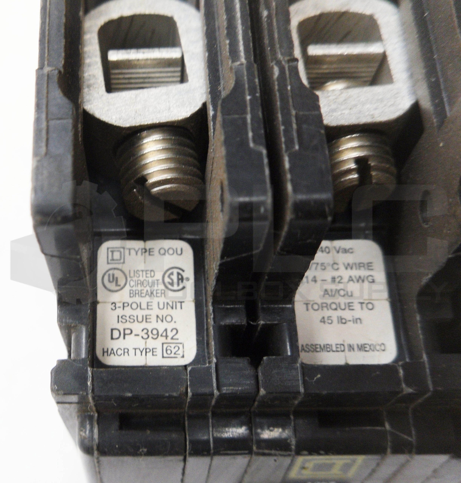 NEW SQUARE D 8615-045 CIRCUIT BREAKER 50A 3 POLE 240V