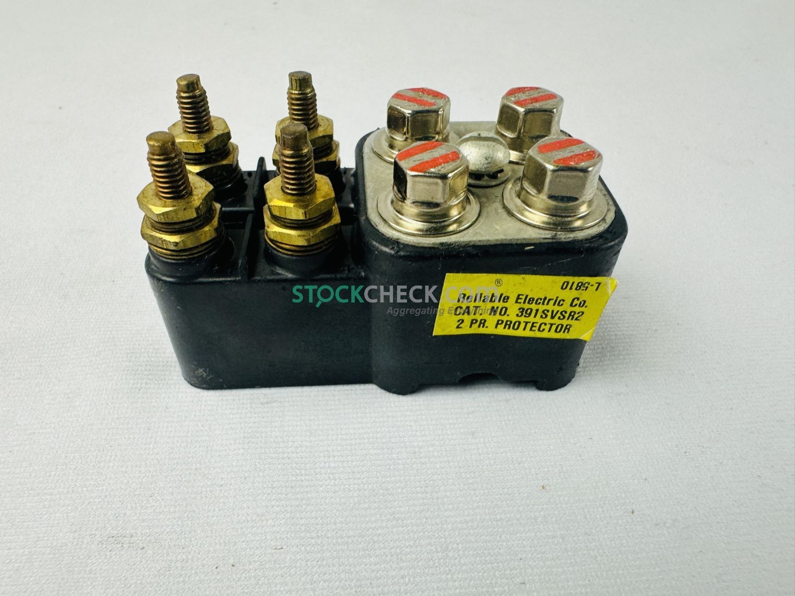 Reliable Electric 391SVSR2 Two-Pair Station Protector