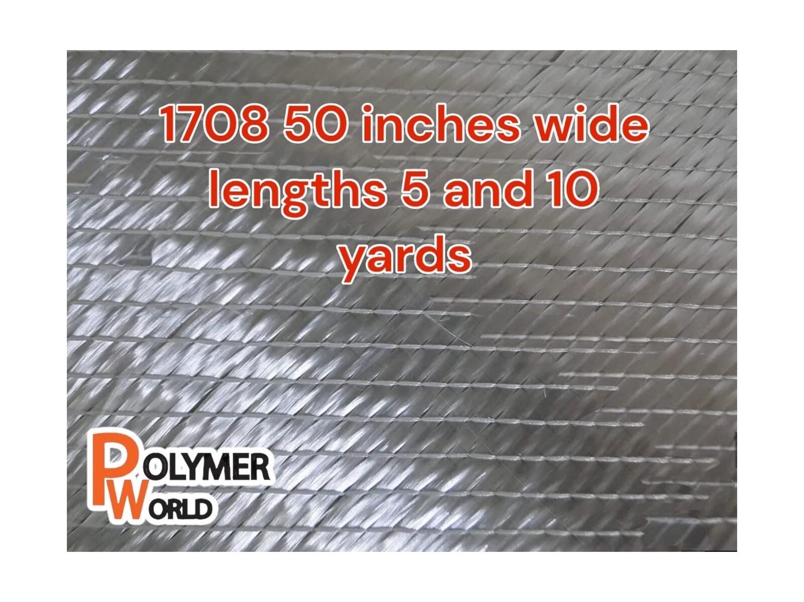 Rolled 1708x50x5 Yards Biaxial Cloth 45/45 – Lightweight & Marine-Grade Fiber…