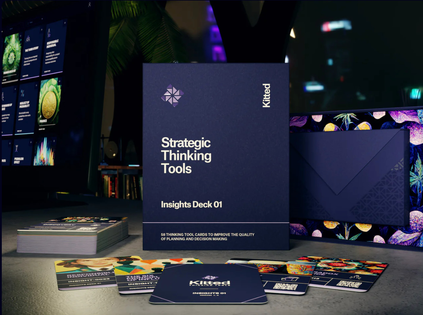 Kitted Professional Development Cards Strategic Thinking Tools Insights Deck 01