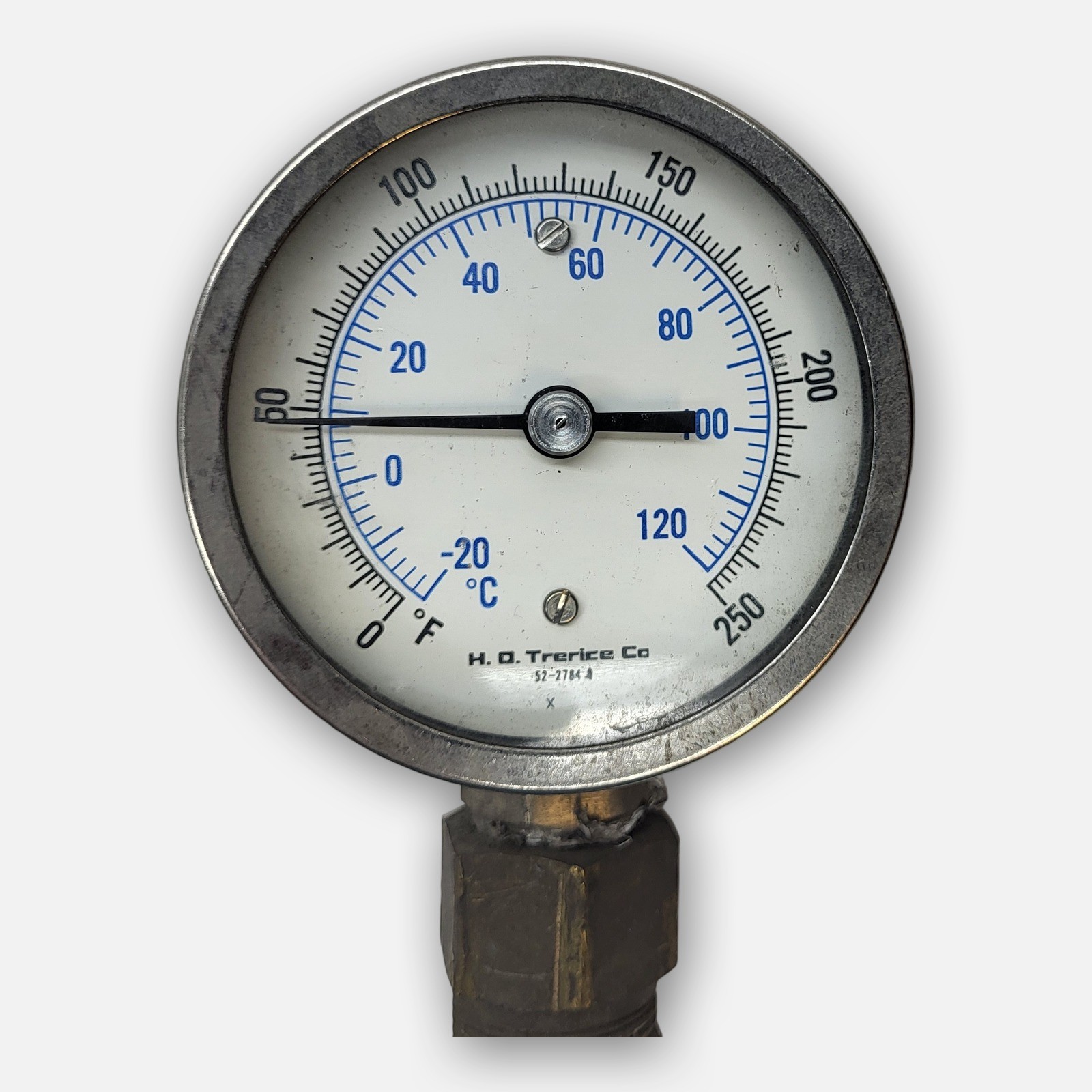 LOT OF 2 TRERICE 52-2784-6 TEMPERATURE GAUGE 0-250DEG F