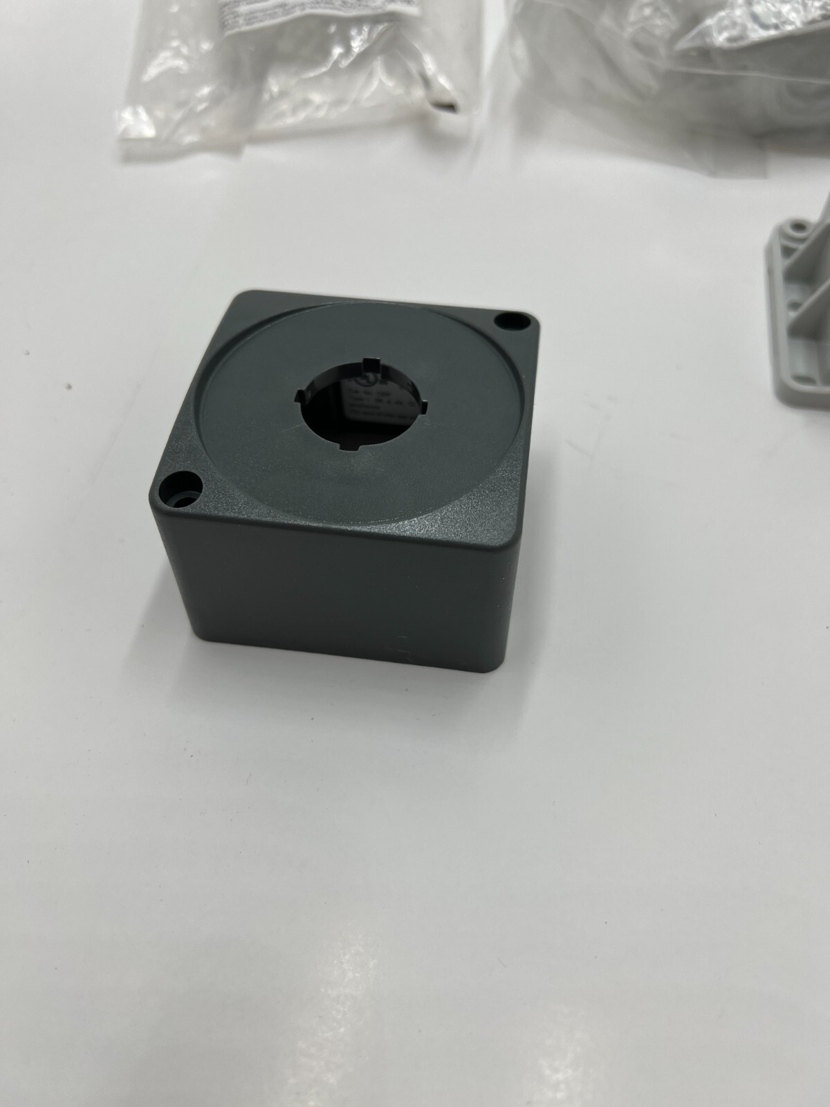 (QTY 3) ABB CEP1-0 Compact Push Button ESTOP BOX NEMA12 IP69K Gray ABB Series