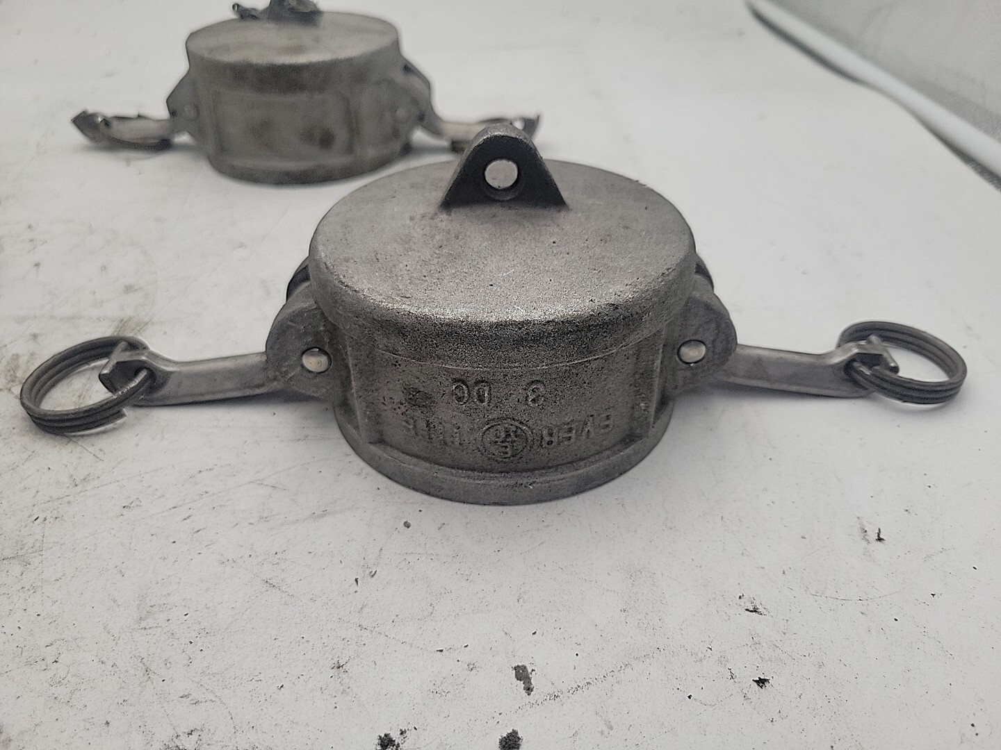 EVER-TITE Coupling Products 3″ Female Cam Groove Dust Cap Aluminum 330DCAL DC300