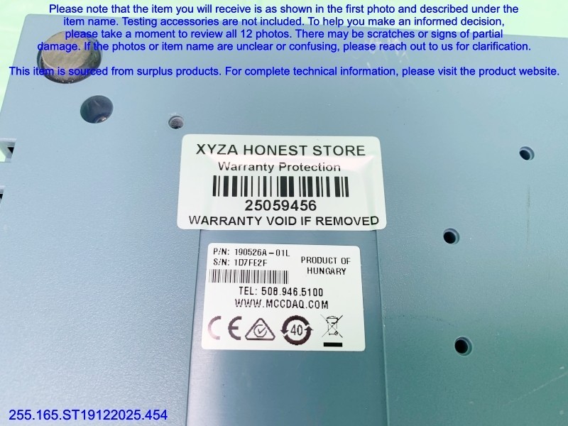 Measurement Computing USB-QUAD08 USB Interface Device as in photos, sn:9456, DHL