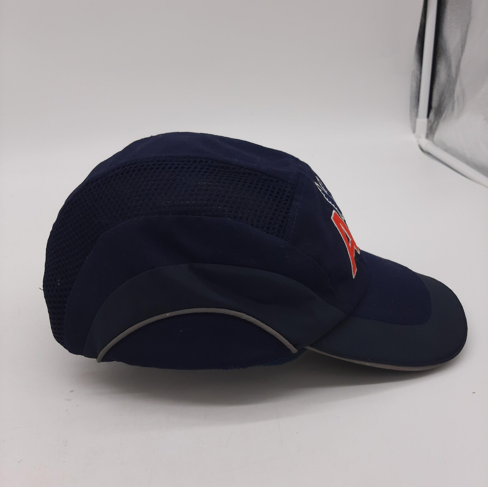 JSP AA Logo Navy Mesh Bump Cap Safety Hat Adjustable Baseball Style Work Cap