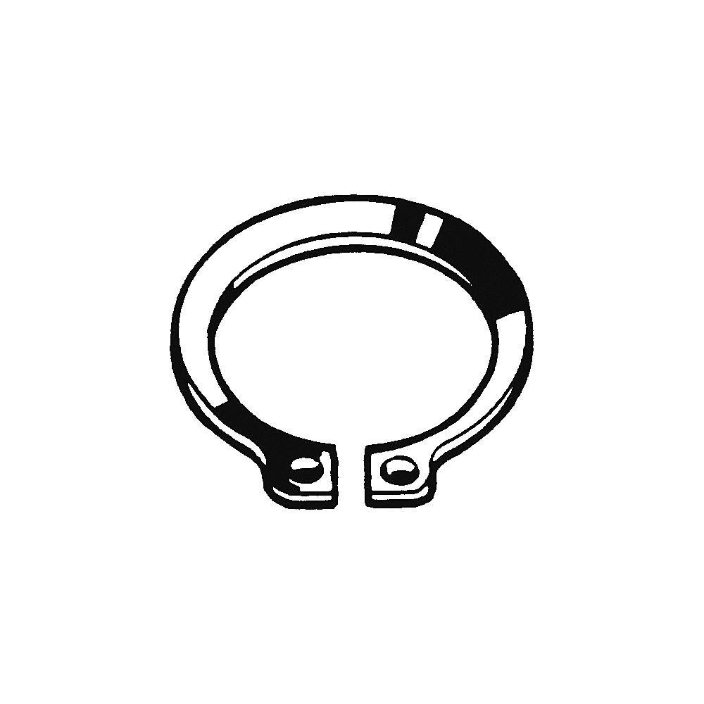 GRAINGER APPROVED M36000.095.0001 Retaining Ring fr Shaft,Ext,95mm Dia,PK2 38DN1