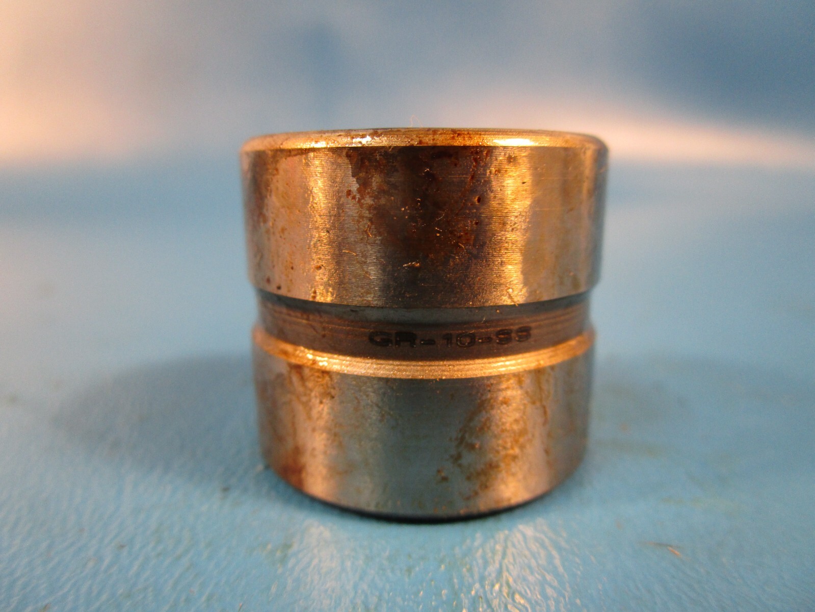 MCGILL GR 10 SS, Radial Needle Roller Bearing, Steel, Rubber Lip Seal