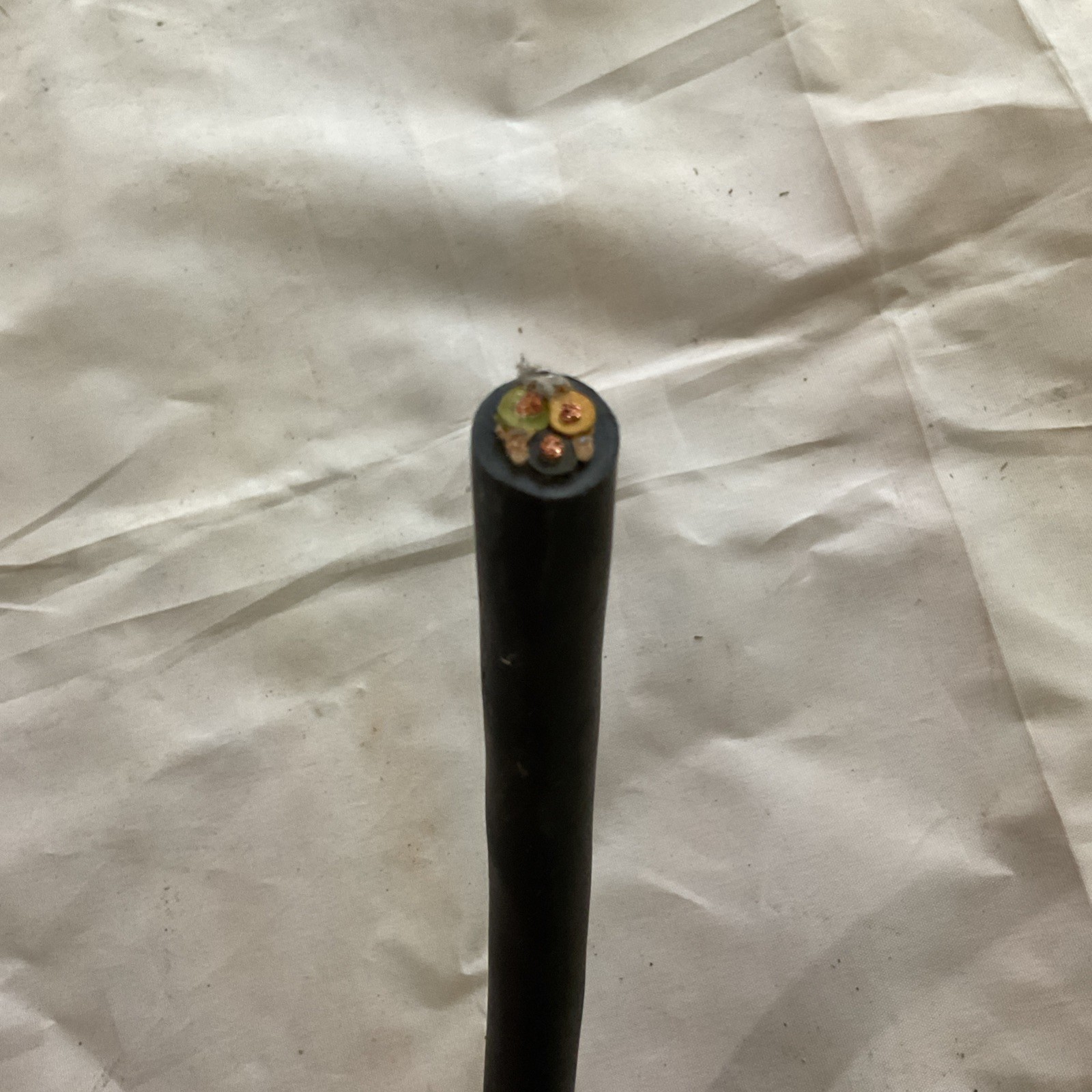 QTY 2 – 8ft Carol 3/C 12AWG equipment cord w/ Hubbel HBL2323 20A Female plug