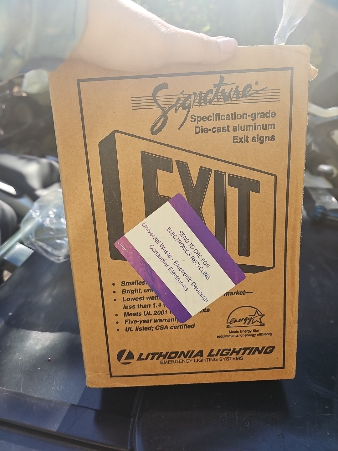 LITHONIA LIGHTING LE-S–B-2-R-120/277 / LESB2R120277 (NEW IN BOX)