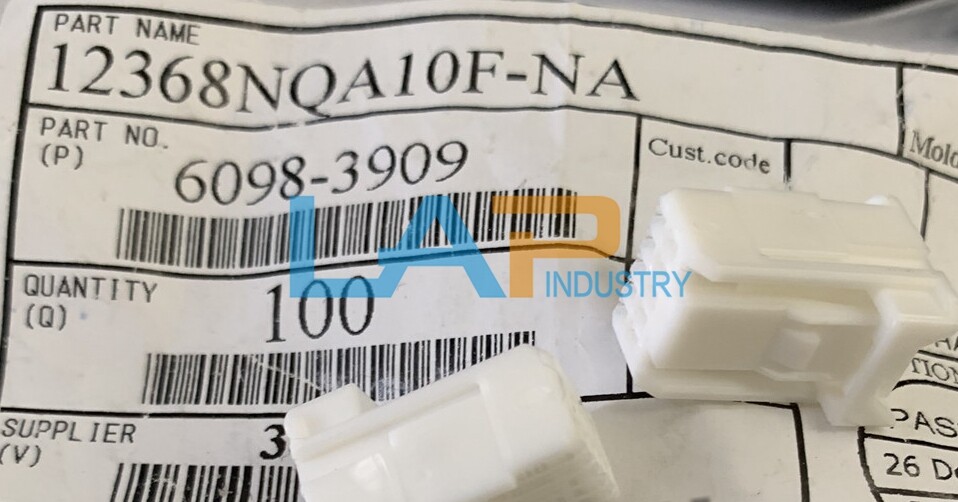 100PCS/1BAG NEW FOR 6098-3909 Connector