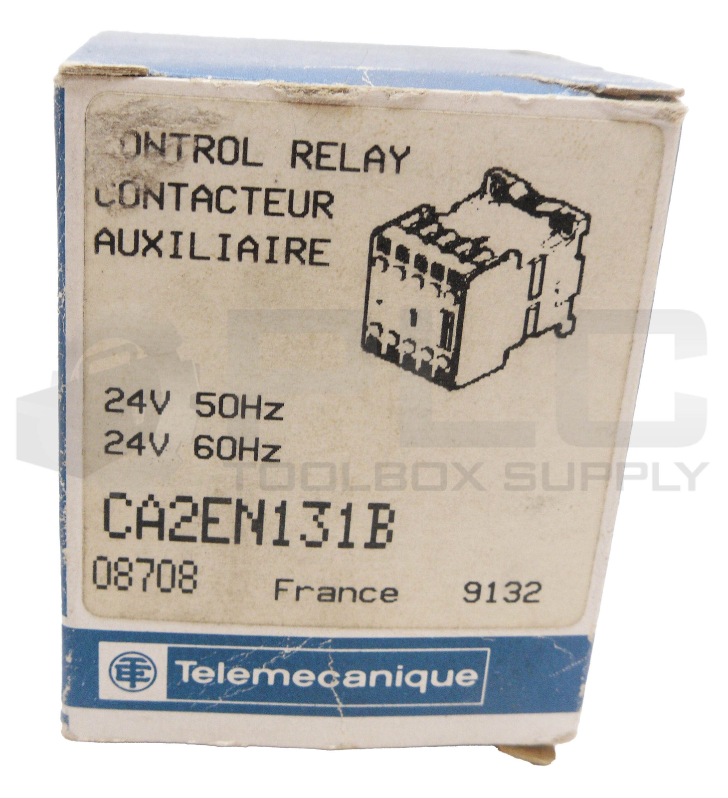 NEW TELEMECANIQUE CA2EN131B CONTROL RELAY 6A 24V 50/60HZ CA2EN 131