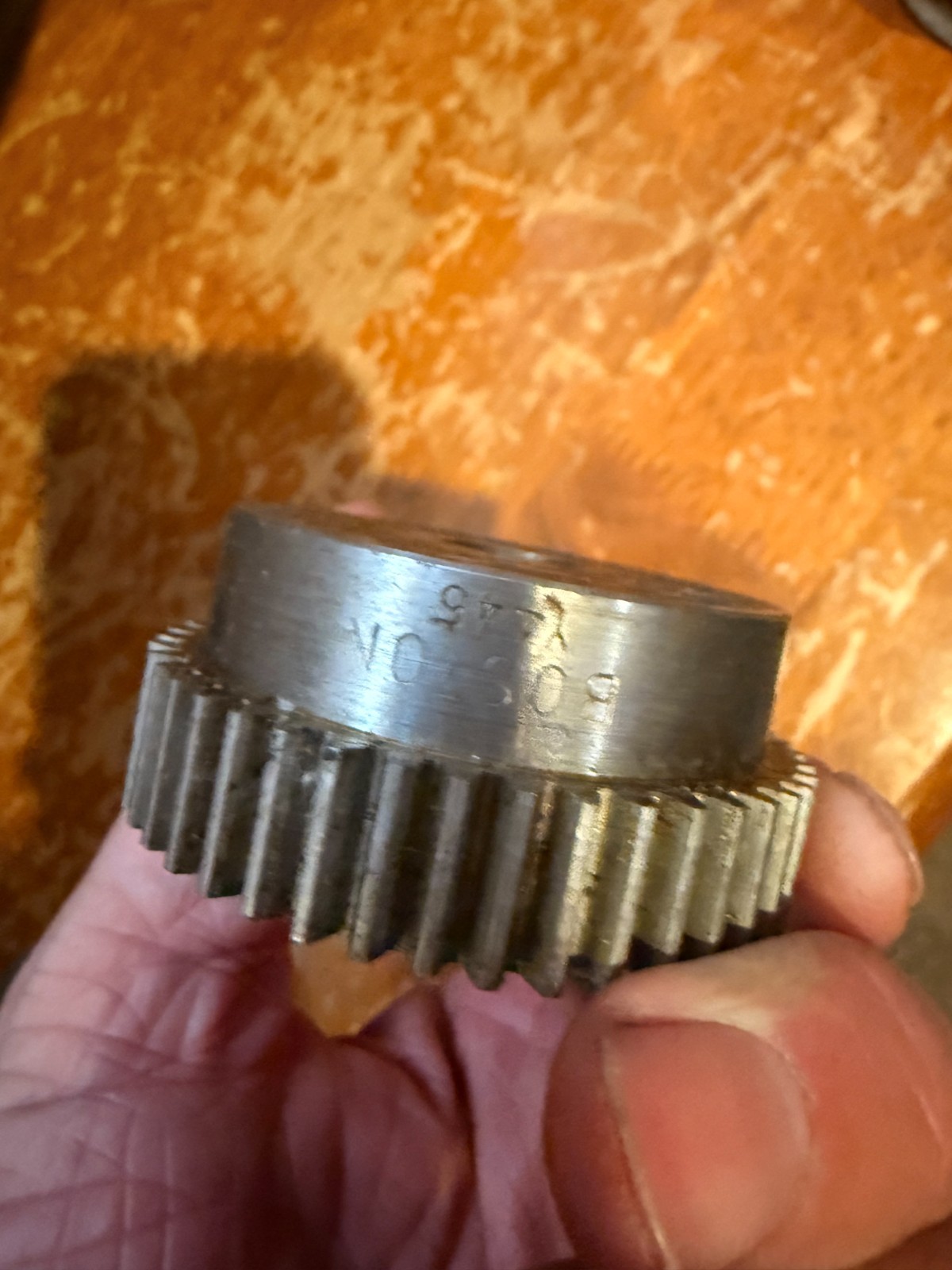 Boston Gear Spur Gear Steel Inch 20 Pitch 0.500″ Bore 2.350″ OD 0.500″ Face YA45