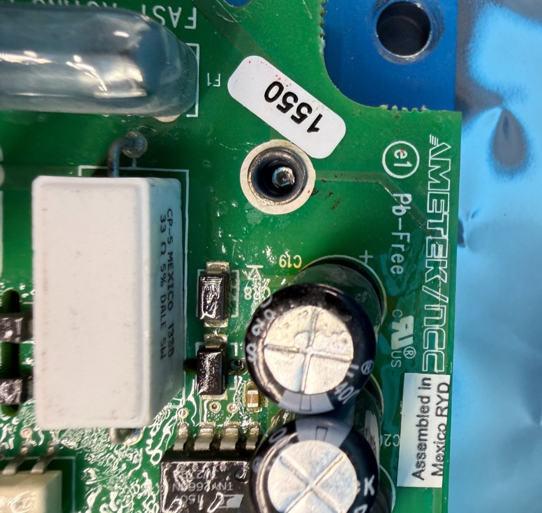 AMTEK NCC MPC-T2010-019 DNC-T2010-020 HVAC Control Board PCB V1.31