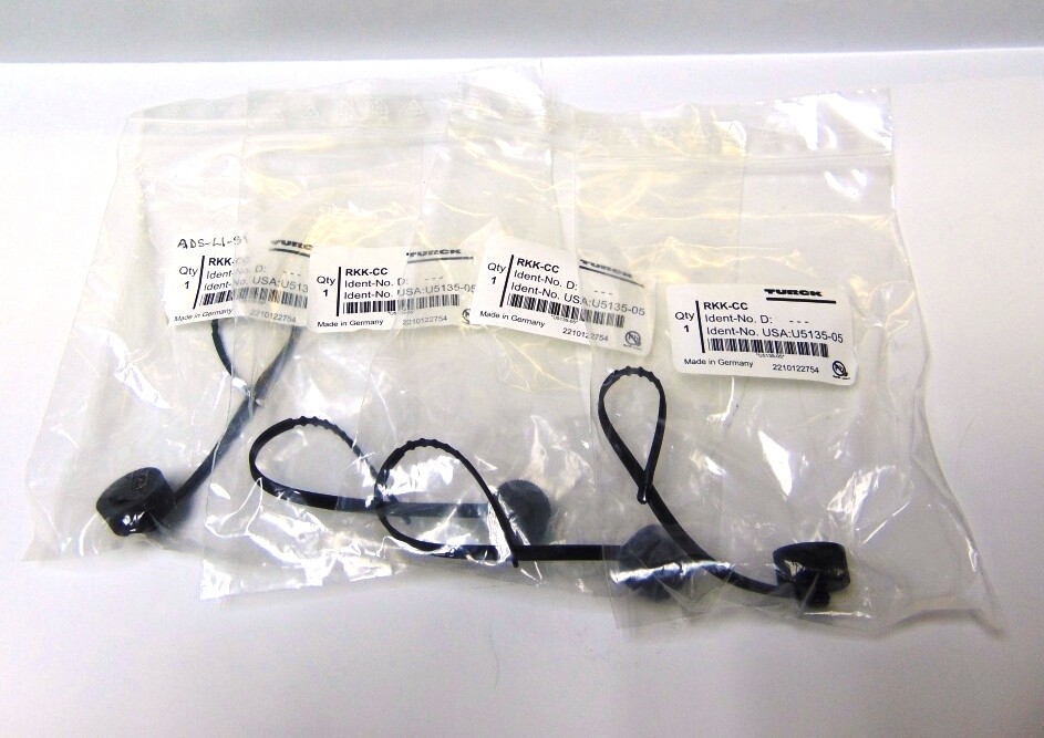 TURK RKK-CC CLOSURE CAP, U5135-05, LOT OF 4