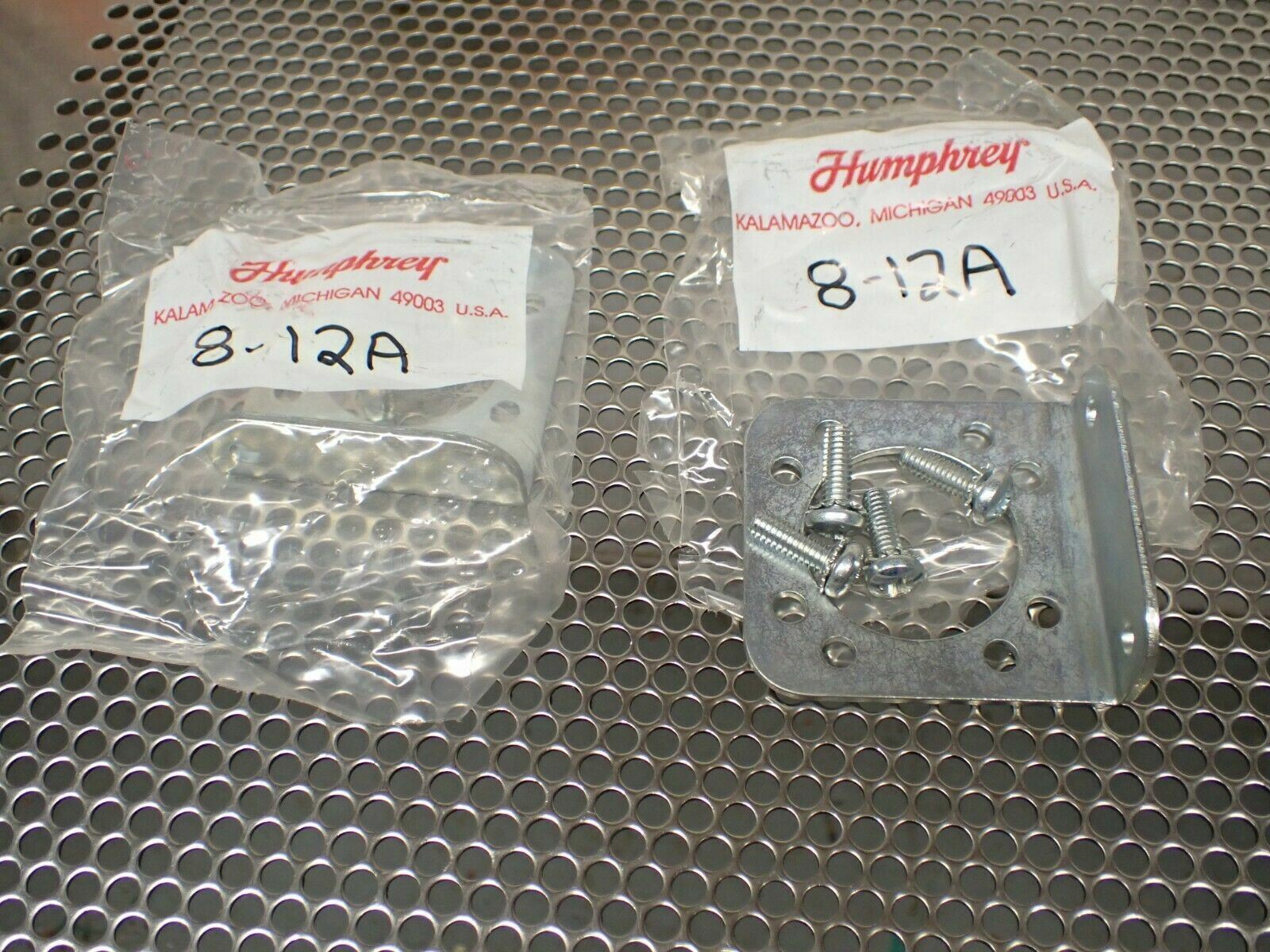 Humphrey 8-12A Mounting Brackets New Old Stock (Lot of 2)