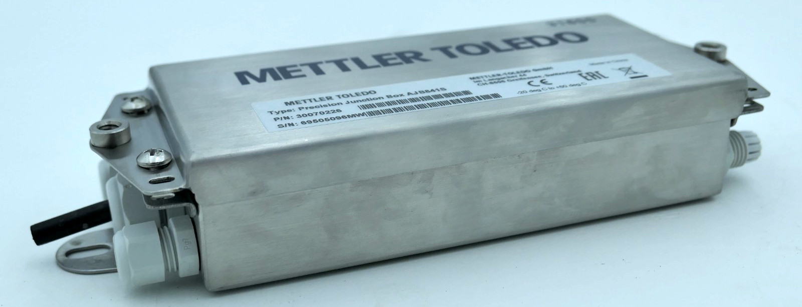 USED METTLER TOLEDO AJB841S Precision Junction Box 316SS