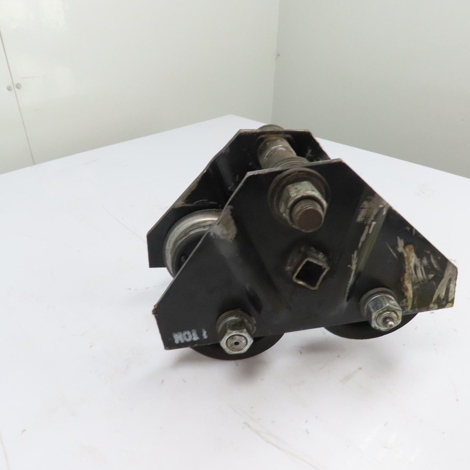 1 Ton 2000LB Push Ball Bearing Hoist Trolley 3″ To 5″ Flange
