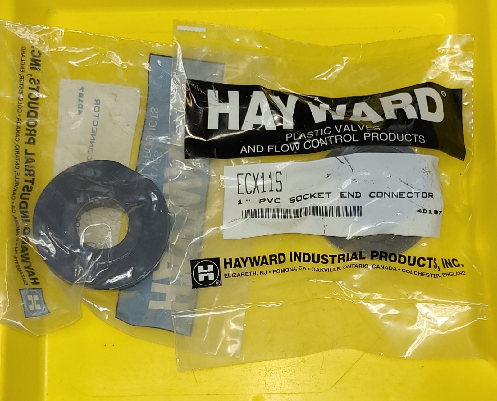 (Lot of 12) Hayward ECX11S Socket End Connector, 1 in PVC