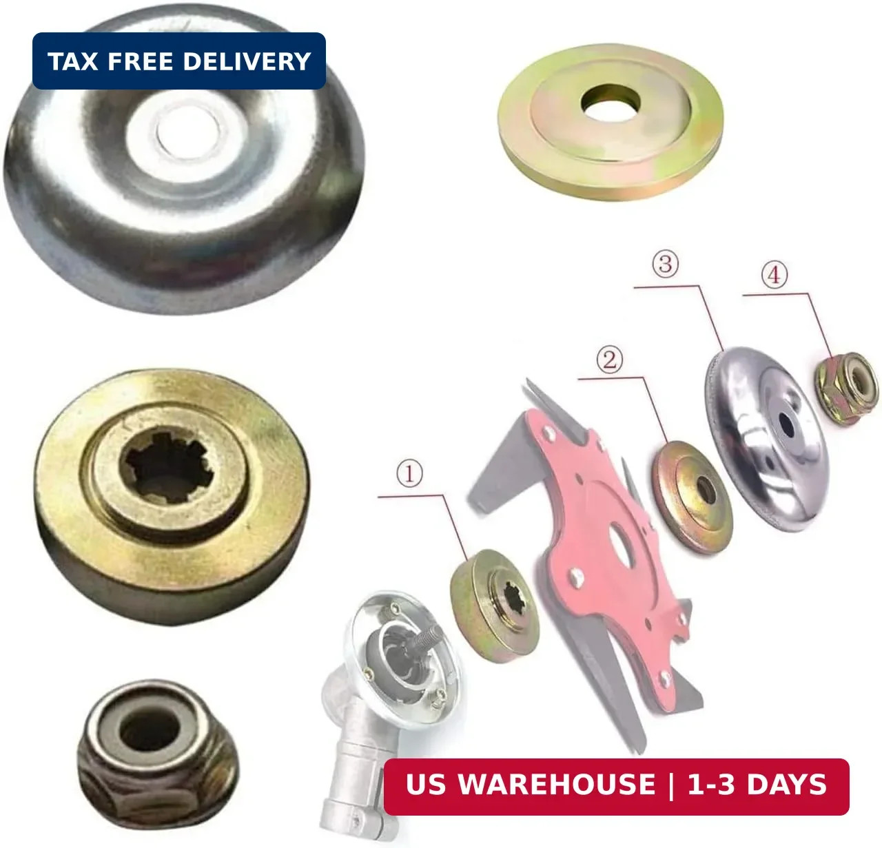 5Piece Set Trimmer Adapter Kit- Weed Kit, for Stihl Weed Trimmer Head Adapter fo