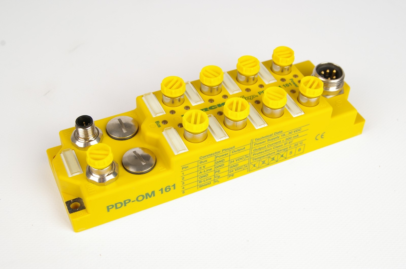 Turck PDP-OM161 6825304 Profibus-DP Bus Stop