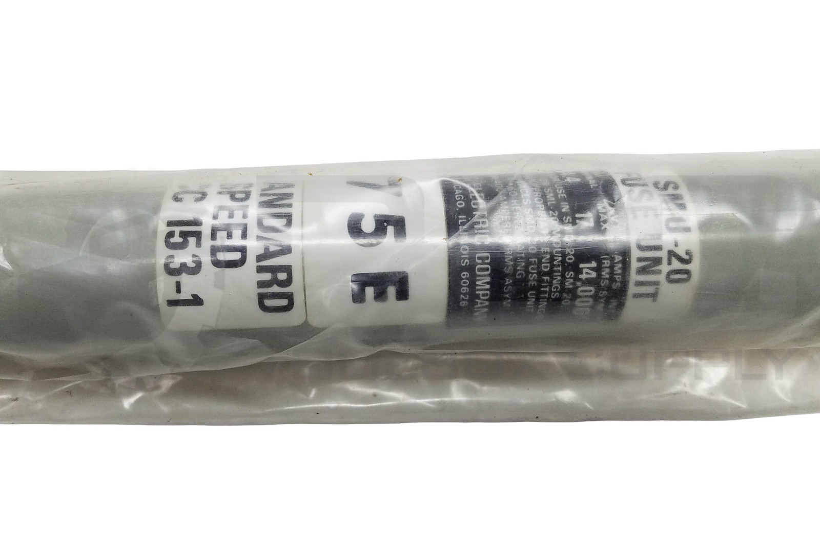 NEW S&C 612175 / SMU-20 FUSE UNIT TCC 153-1, 17KVA MAX 14.4KVA NOM 14K AMP