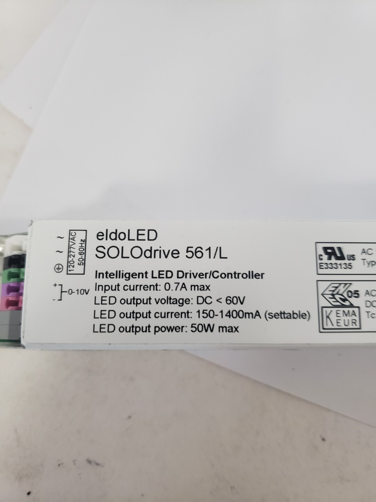ELDOLED SOLODRIVE 561/L 50-60HZ AC 120-277V, NNB