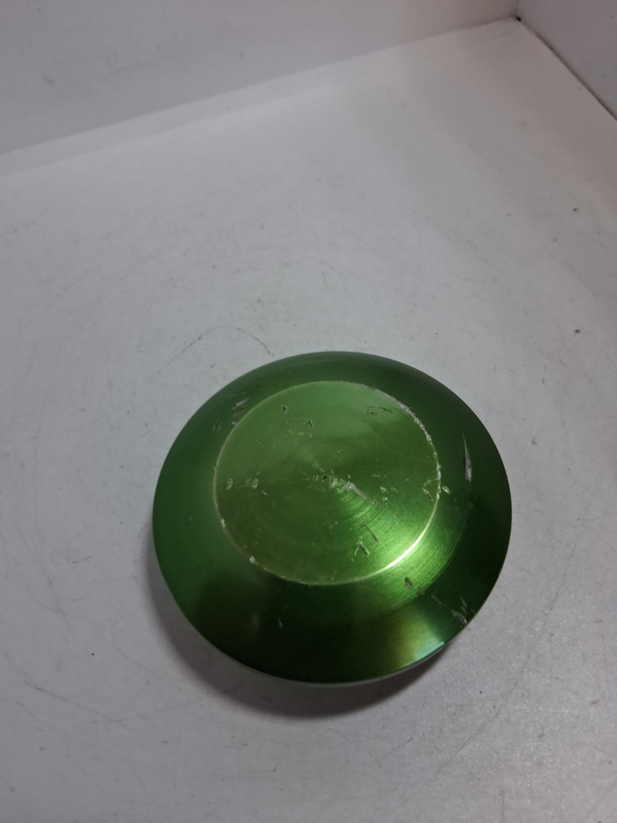 CUTLER HAMMER 53-1317-12 MUSHROOM PUSHBUTTON JUMBO METAL GREEN