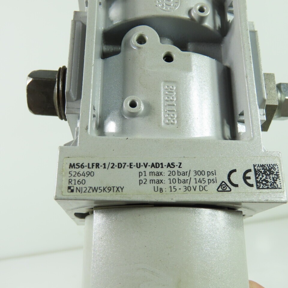 Festo MS6-LFR-1/2-D7-E-U-V-AD1-AS-Z Pneumatic Regulator 1/2″ NPT