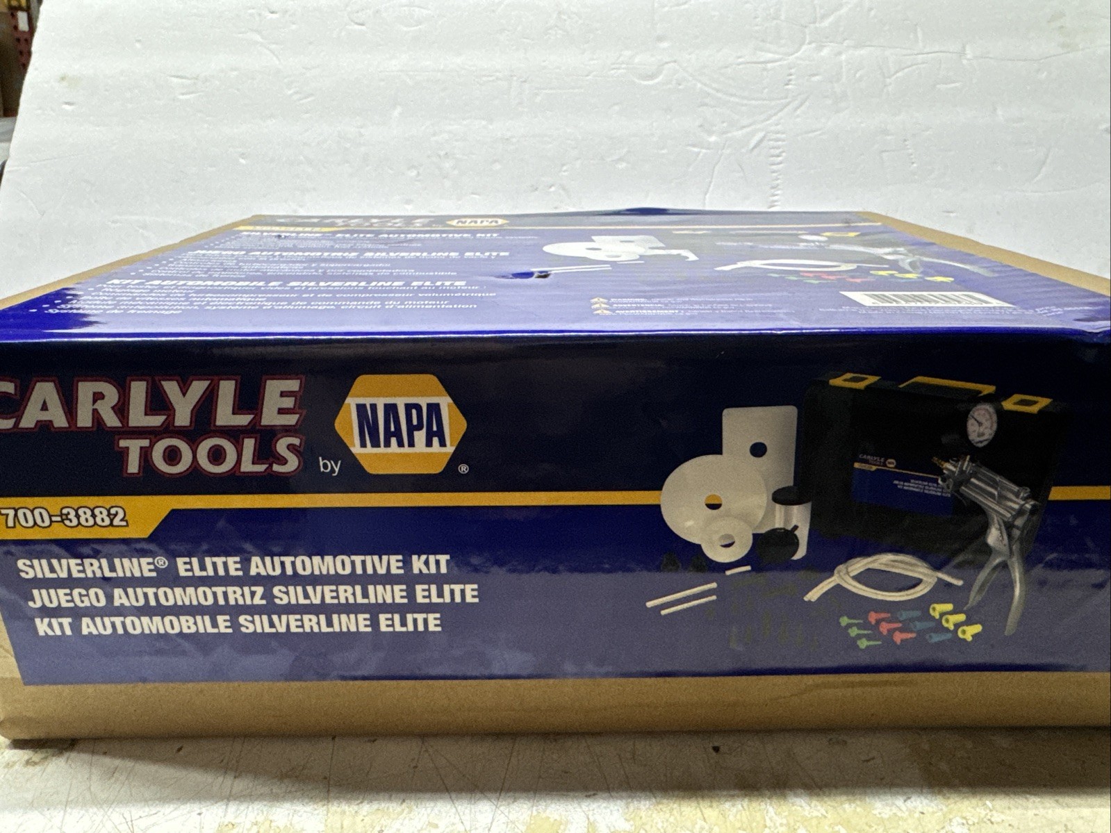 Napa Silverline Elite Automotive Kit 700-3882 Diagnose Vacuum & Pressure Relate